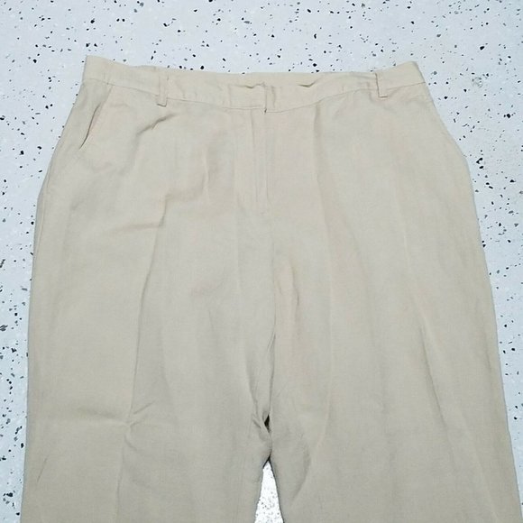 Ruby Rd Women's Capri Pants ~ Sz 8 ~ Beige - Picture 3 of 6